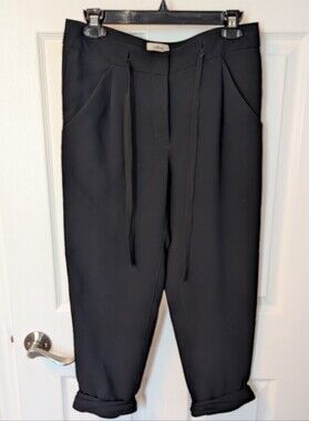 Wilfred: Black Women's Drawstring Ankle Pants
